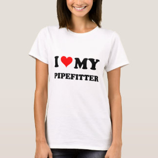 T-shirt J'aime mon Pipefitter