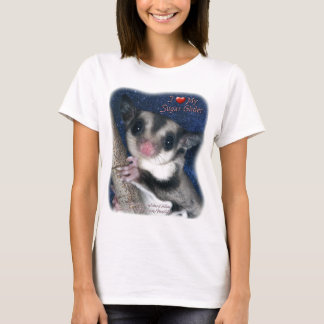 T-shirt J'aime mon planeur de sucre - T des femmes - le