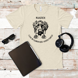 T-shirt J'Aime Mon Pointeur Allemand Fil-Haired