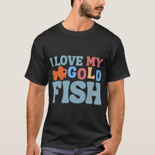 T-shirt J'aime mon poisson rouge