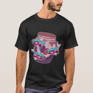 T-shirt J'aime mon poisson rouge