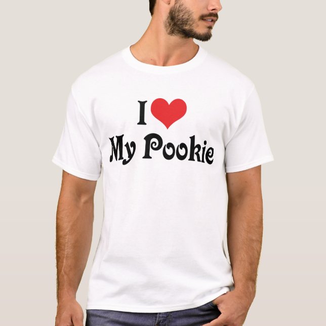 T-shirt J'Aime Mon Pookie (Devant)
