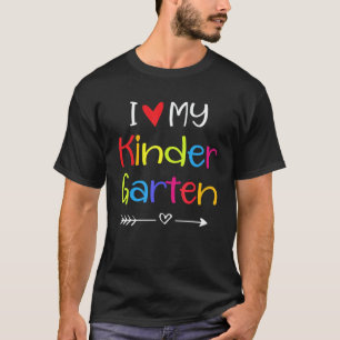 T-shirt J'aime mon professeur de maternelle rentrée scolai