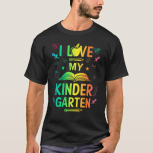 T-shirt J'aime mon professeur de maternelle rentrée scolai