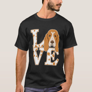 T-shirt J'Aime Mon Redtick Coonhound Red Tick Coonhound Do