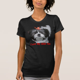 T-shirt J'aime mon Shih Tzu