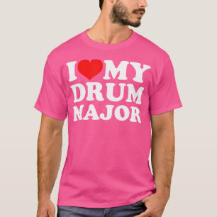 T-shirt J'Aime Mon Tambour Major
