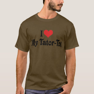 T-shirt J'Aime Mon Tator-Tot