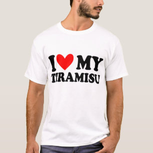 T-shirt j'aime mon tiramisu