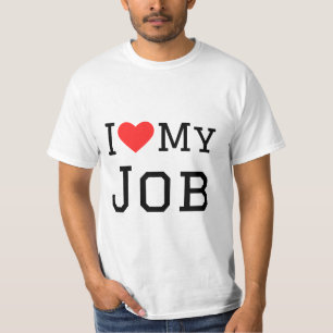 T-shirt J'aime mon travail