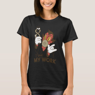 T-shirt J'aime Mon travail pour Dentist ou Dental Assistan