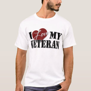 T-shirt J'aime mon vétéran