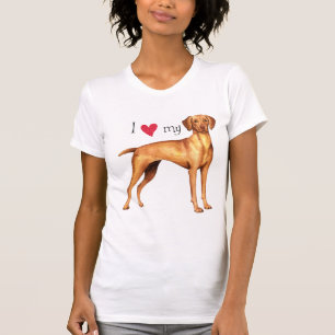 T-shirt J'aime mon Vizsla