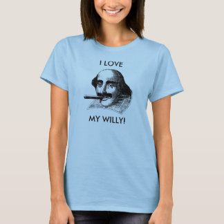 T-SHIRT J'AIME MON WILLY !