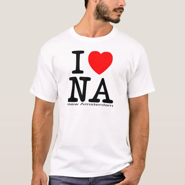 T-shirt J'aime New Amsterdam (Devant)