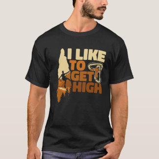 T-shirt J'Aime Obtenir High Sport Gratuit Alpine Outdoor S