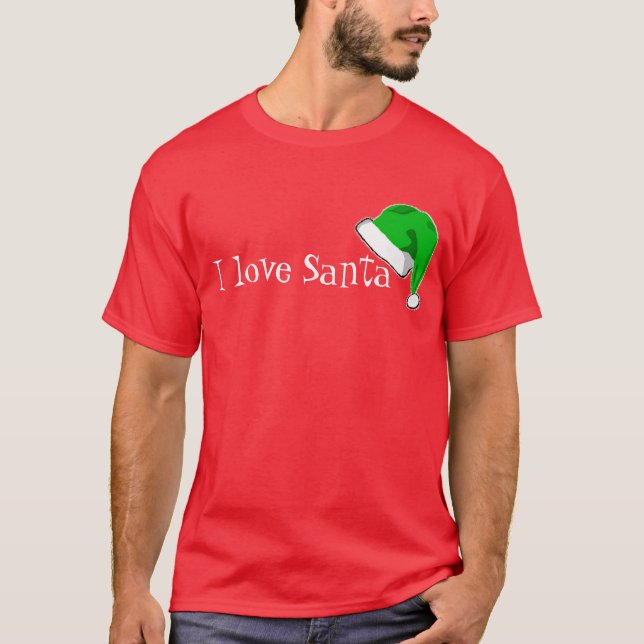 T-shirt J'aime Père Noël (Devant)