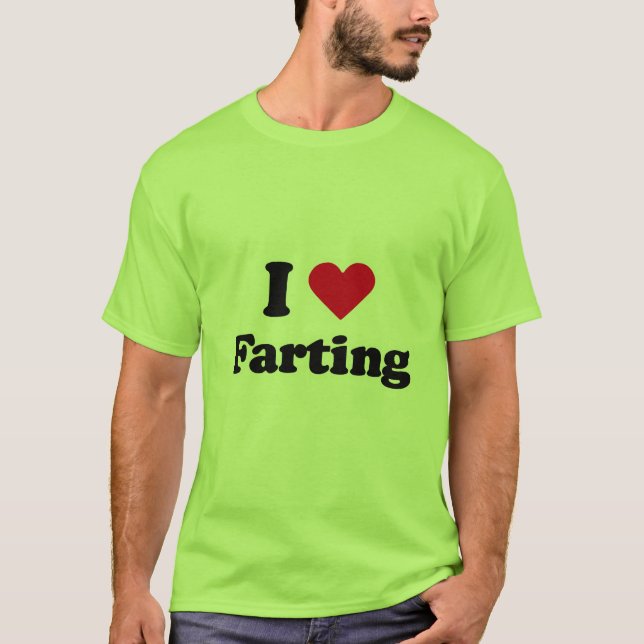 T-shirt J'aime péter (Devant)
