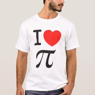 T-shirt J'aime pi