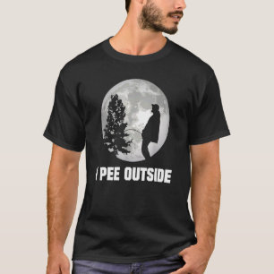 T-shirt J'Aime Pisser À L'Extérieur J'Aime Pisser Dehors C