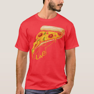 T-shirt J'aime Pizza Slice Pizza Premium