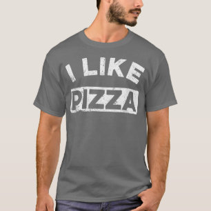 T-shirt J'Aime Pizzafunny Food Pizza Lover Message 521120