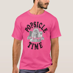 T-shirt J'Aime Popsicle Temps Été Pour Hommes Femmes Solei