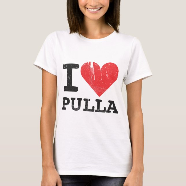 T-shirt J'aime Pulla (Devant)