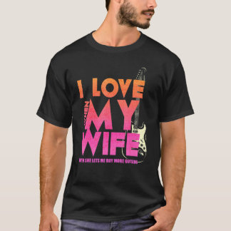 T-shirt J'Aime Quand Ma Femme Me Laisse Acheter Plus De Gu