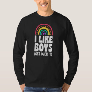 T-shirt J'Aime Que Les Garçons S'En Sortent Gay pride Bohe