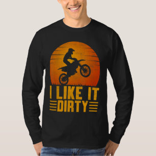 T-shirt J'Aime Que Sale Off Road Motocross Dirt