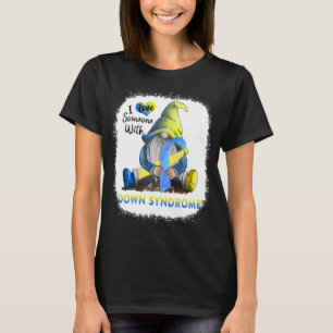 T-shirt J'aime quelqu'un avec le syndrome de Down