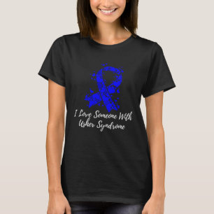 T-shirt J'aime quelqu'un avec une sensibilisation au syndr