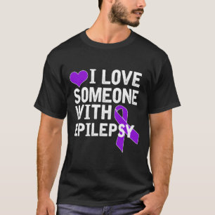 T-shirt J'aime quelqu'un - Sensibilisation à l'épilepsie