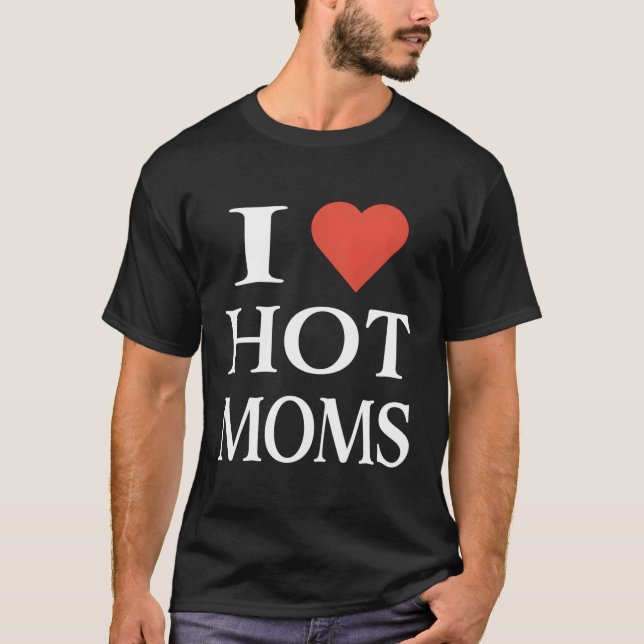 T-shirt J'Aime Qu'Il Chauffe Les Moms (Devant)