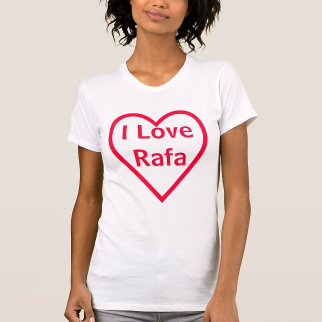 T-shirt J'aime Rafa (Devant)