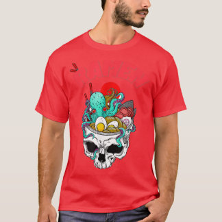 T-shirt J'Aime Ramen Noodles Japonais Anime Lover 488