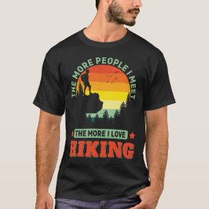 T-shirt J'aime Randonnée Funny Randonnée Randonnée pédestr