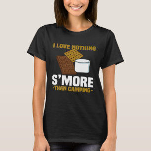 T-shirt J'Aime Rien D'Autre Que Camping Funny Smores Cam
