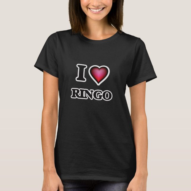 T-shirt J'aime Ringo (Devant)