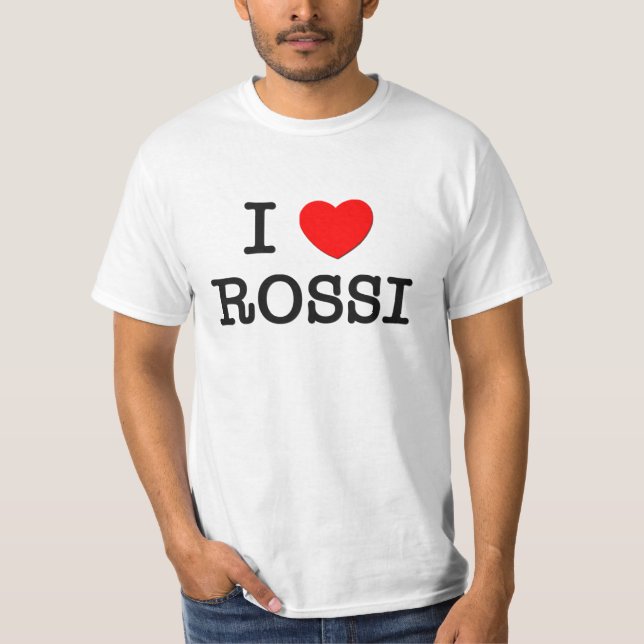 T-shirt J'aime Rossi (Devant)