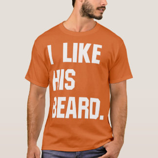 T-shirt J'Aime Sa Barbe Drôle Cadeau 1