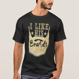 T-shirt J'Aime Sa Barbe Je L'Aime Mais Je Me Conforme