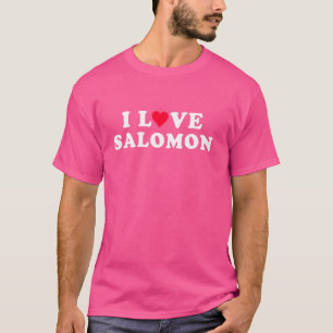 T-shirt J'aime Salomon Matching Copine & Petit Ami Sal