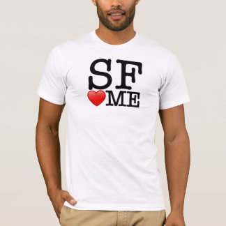 T-shirt J'aime SF, SF me coeur