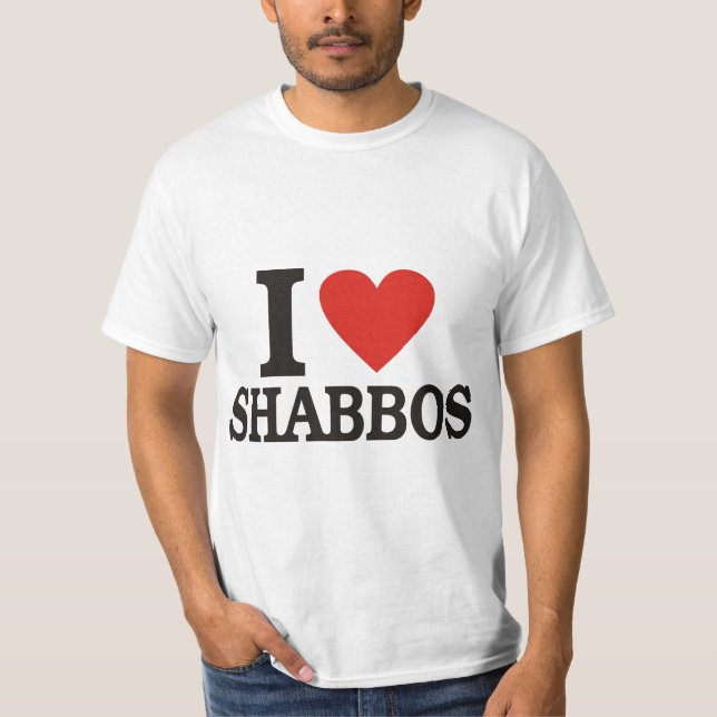 T-shirt J'aime Shabbos (Devant)