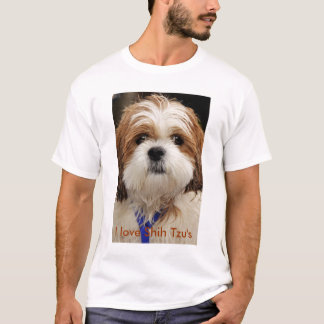 T-shirt J'aime Shih Tzu