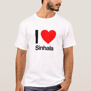T-shirt j'aime sinhala