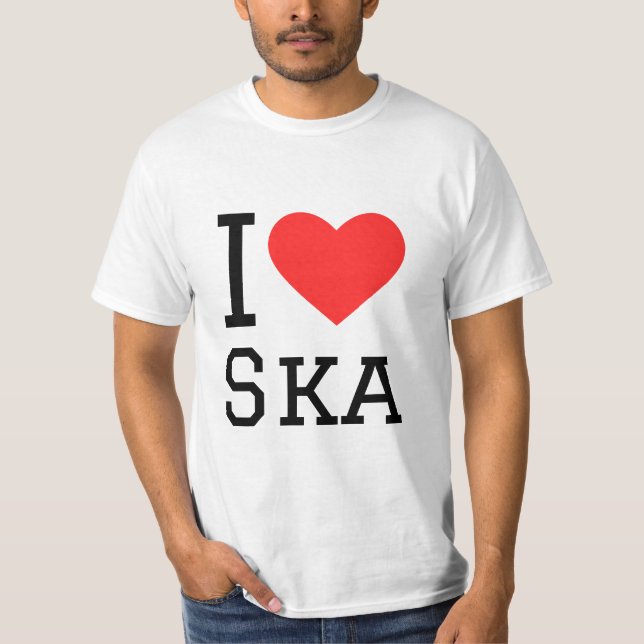 T-shirt J'aime ska (Devant)