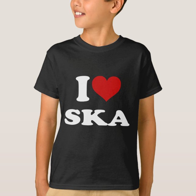 T-shirt J'aime Ska (Devant)